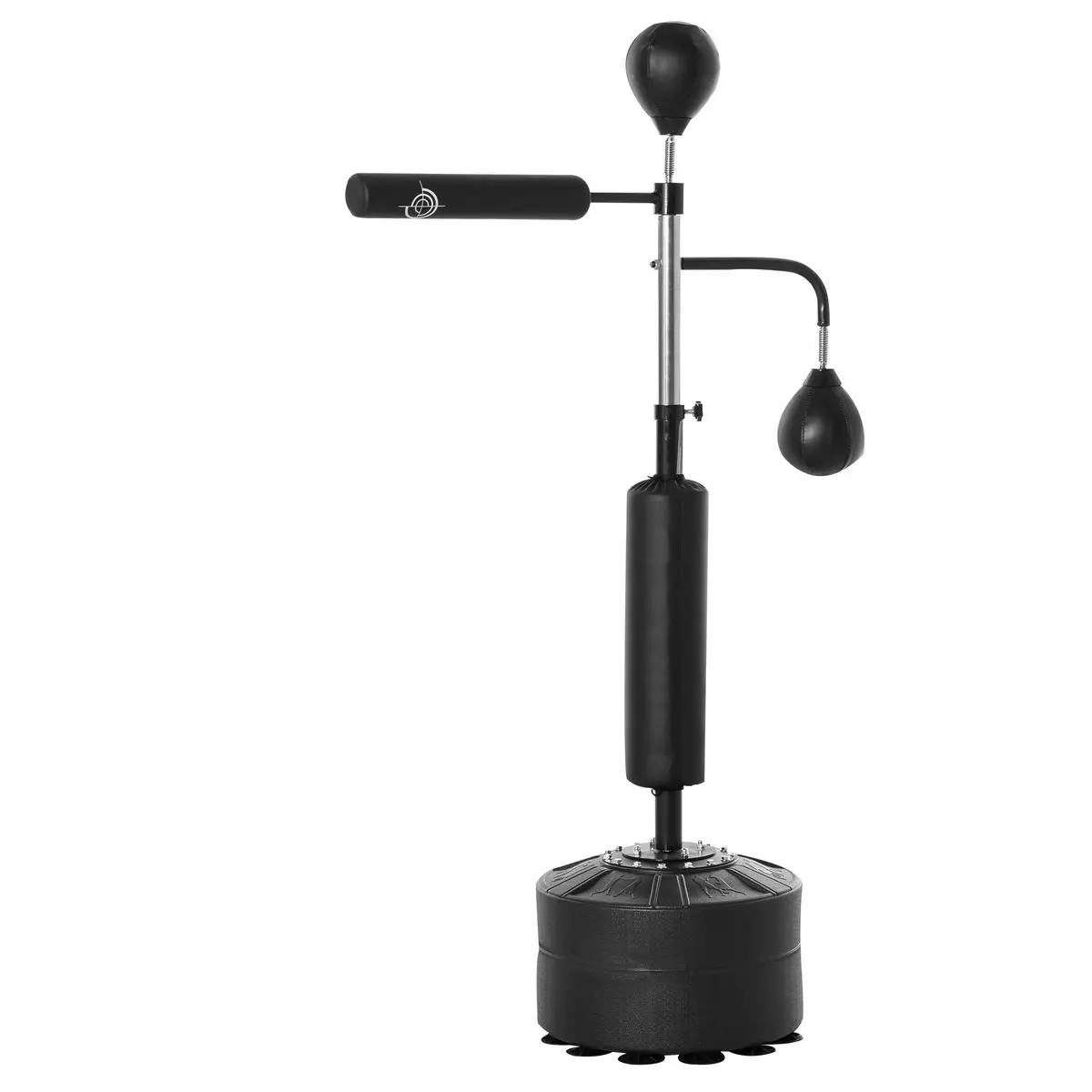 Sac de frappe boxe autoportant punching ball brunier 3 en 1 noir