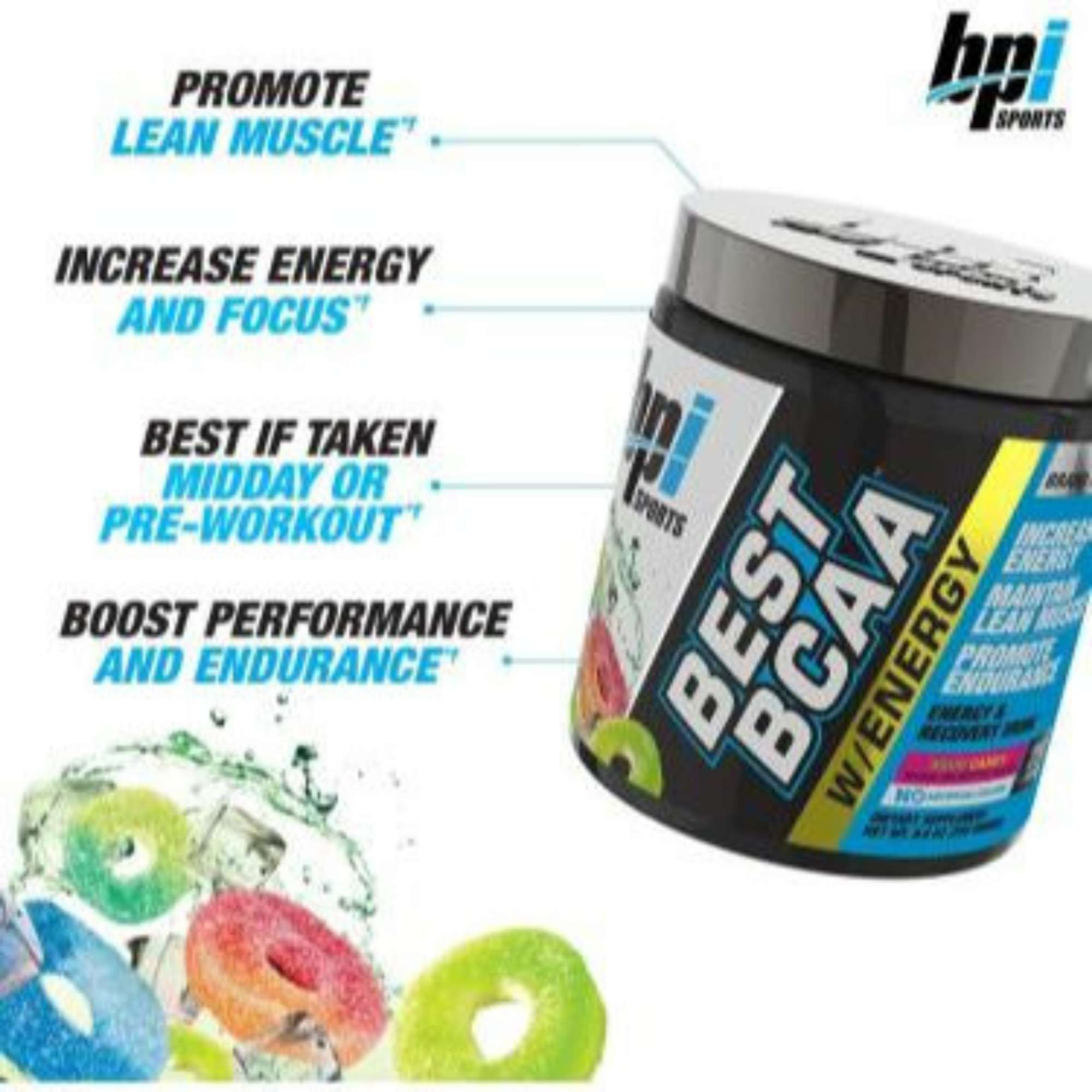 BEST BCAA PAR BPI SPORTS 30 SERVINGS avec énergie - Recupération accélérée
