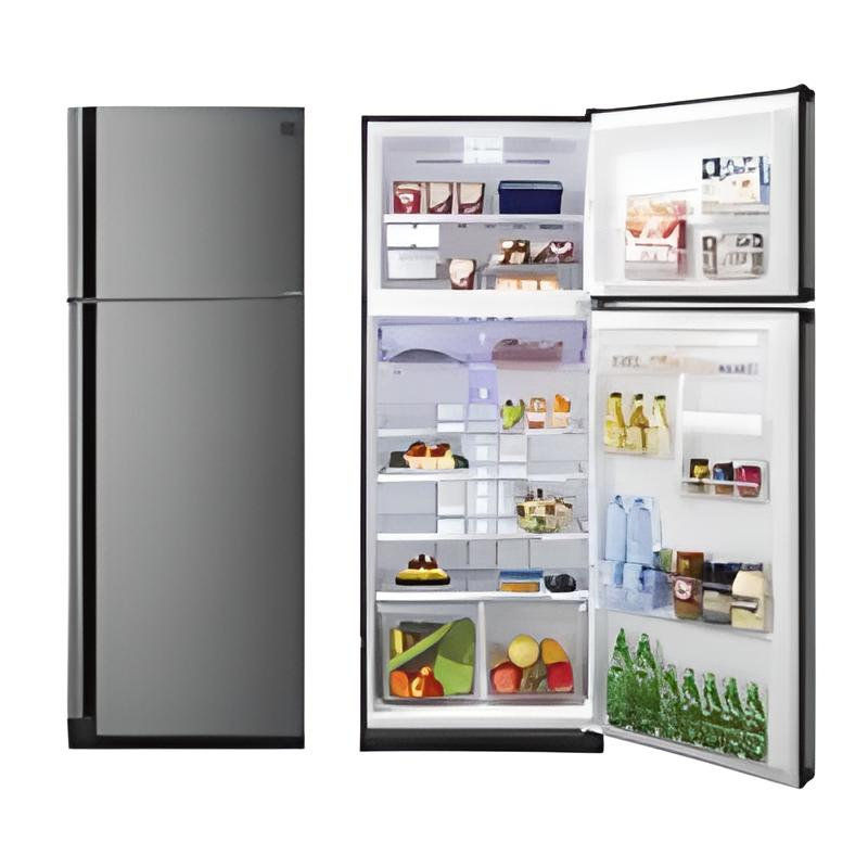 Réfrigérateur Sharp 2 portes 541 litres Inverter gris SJ-SE70D-SL5