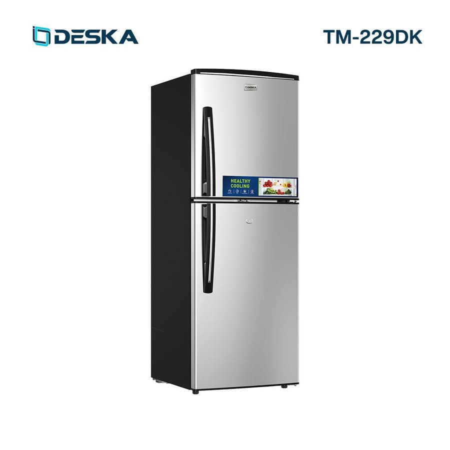 Réfrigérateur Deska 2 portes gris TM229DK