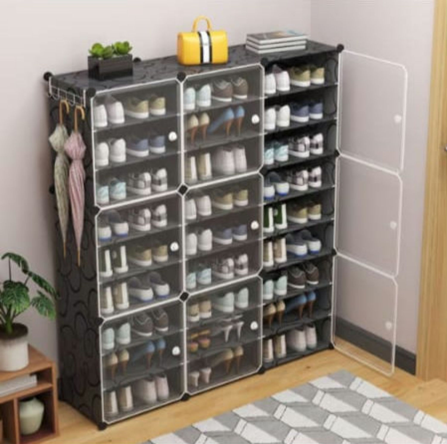 *Etagères à chaussures - 54 paires