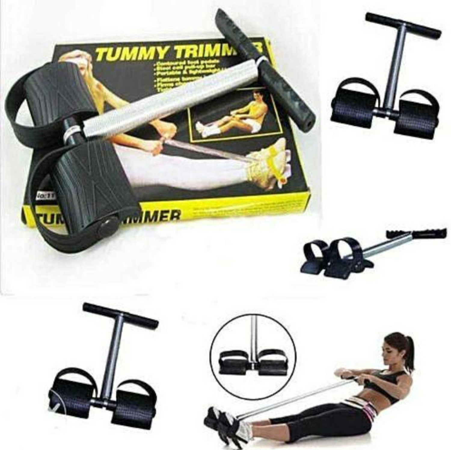 Barre de traction biceps - triceps 1 ressort