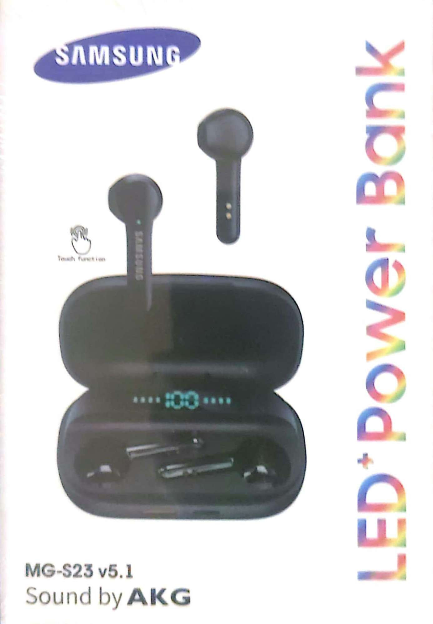 ECOUTEURS SAMSUNG SHOCK BASS BLUETOOTH  MG-S23