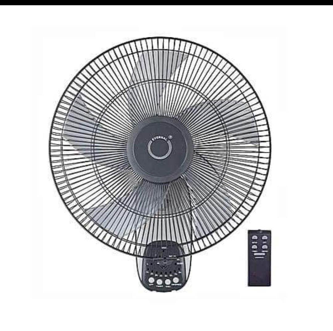 Ventilateur mural Evernal avec télécommande FB-40RC