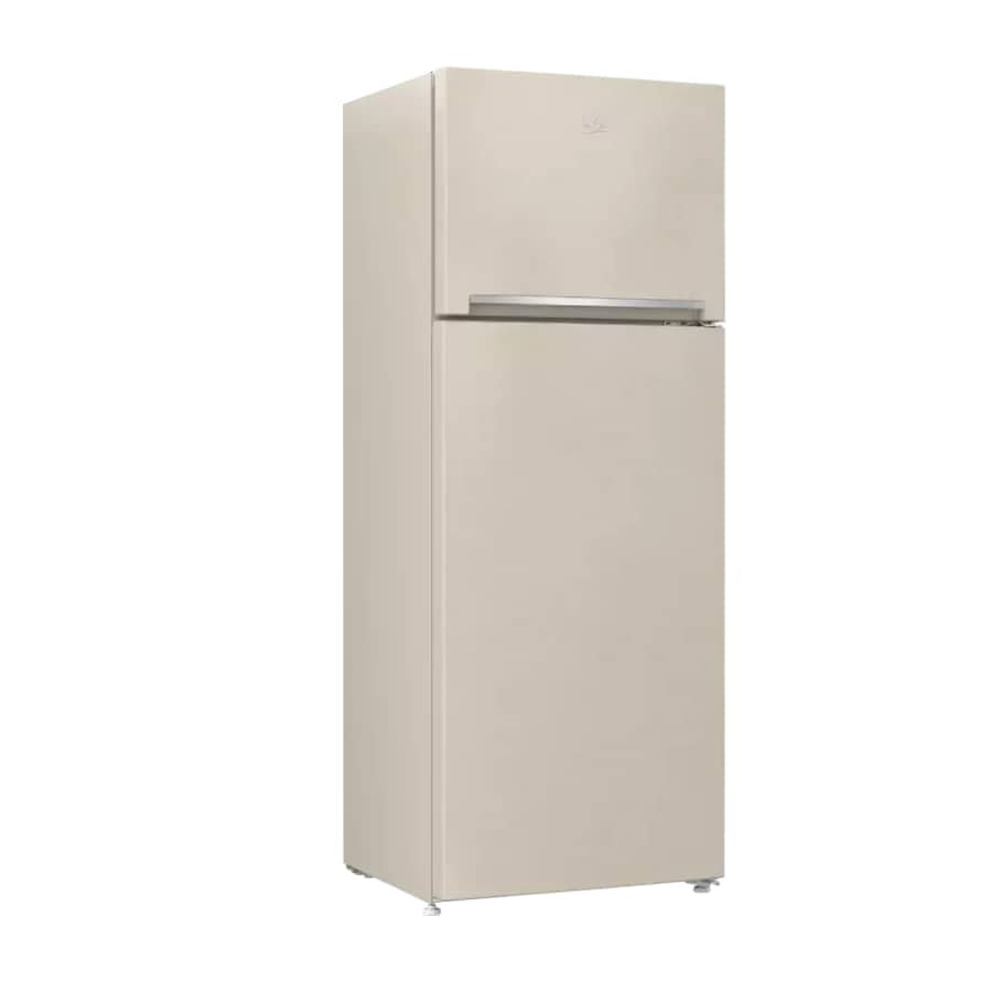 Réfrigérateur Beko 2 portes classe A+ 500 l beige RDSE500M20B