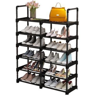 Etageres à chaussures en PVC - 24 paires