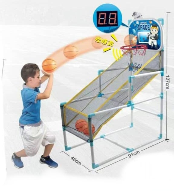 Jeu de panier numérique de basket-ball pour enfants, ensemble d'arcade d'indoor