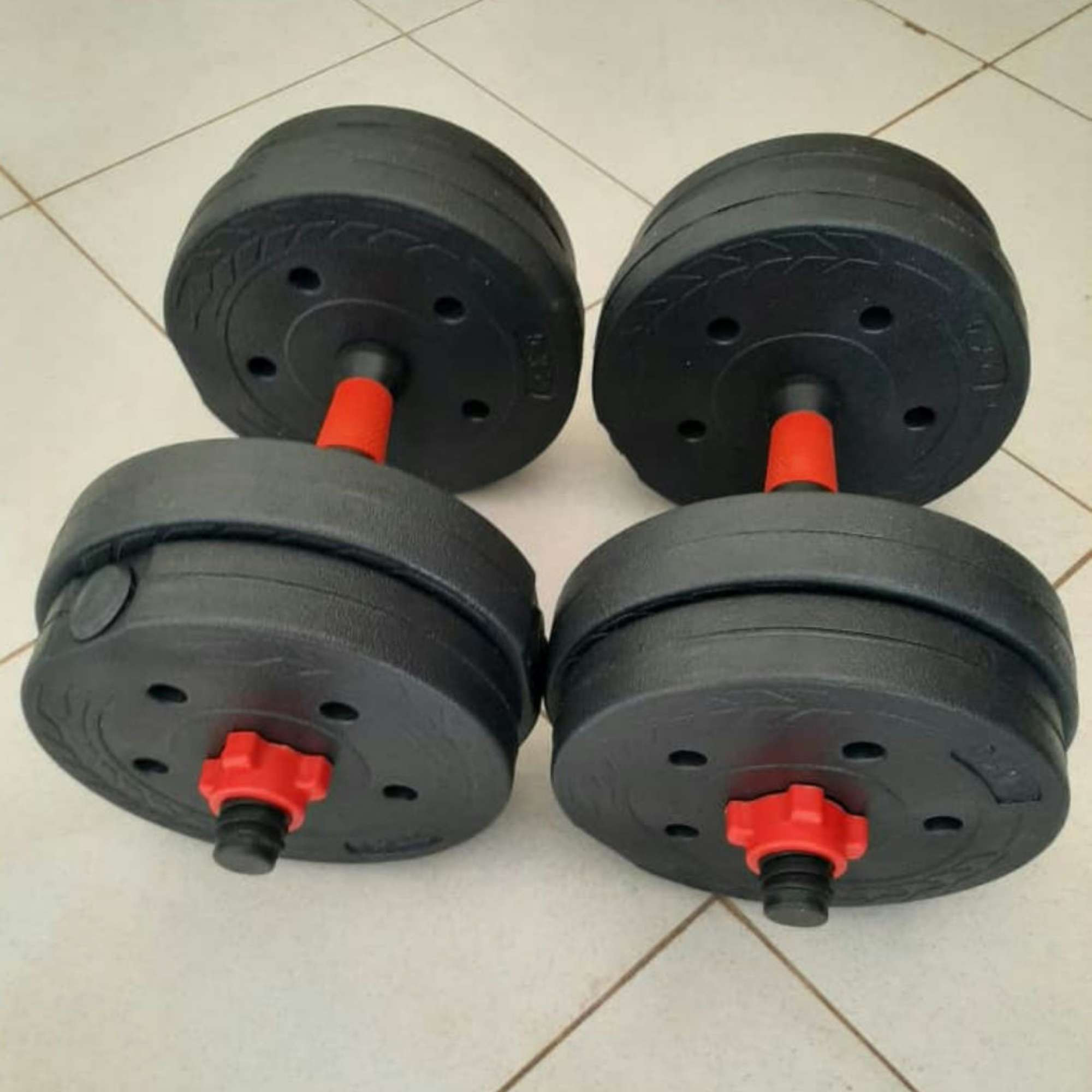 Paire d'haltères 10kg Biceps 