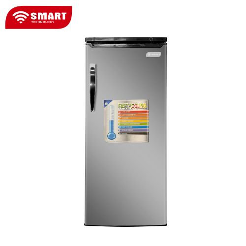 Congélateur vertical Smart Technology 6 tiroirs 185 litres gris STCD347