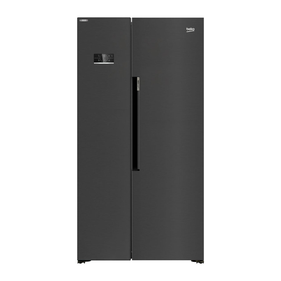 Réfrigérateur side by side Beko 2 portes 640 litres A++ GN164022XBR
