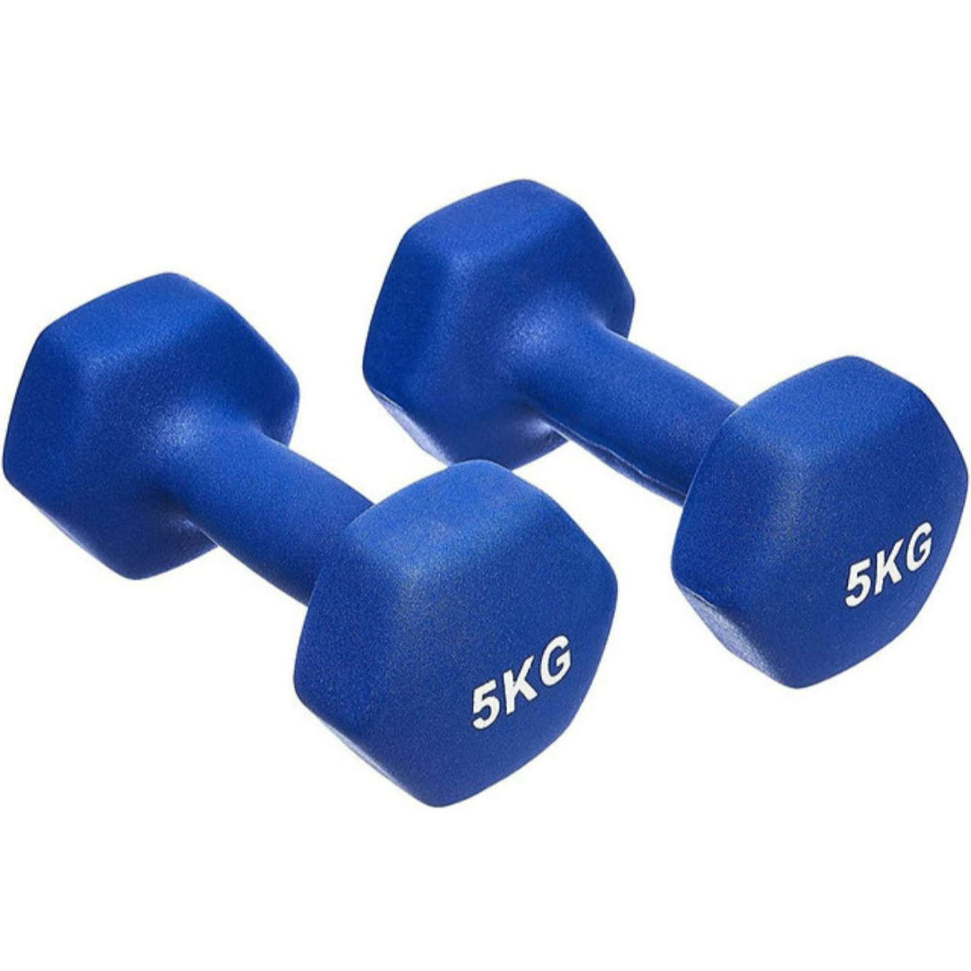 Haltères Biceps en Vinyle 5 kg — Paire