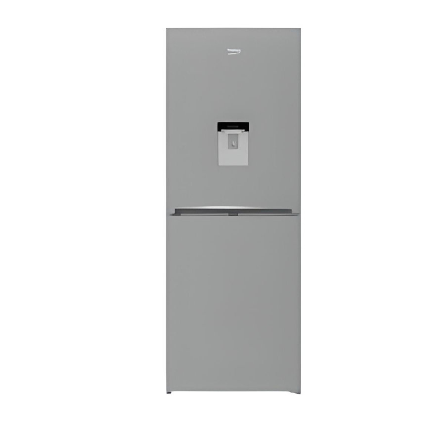 Réfrigérateur combiné Beko 4 tiroirs avec fontaine gris CH140020SX