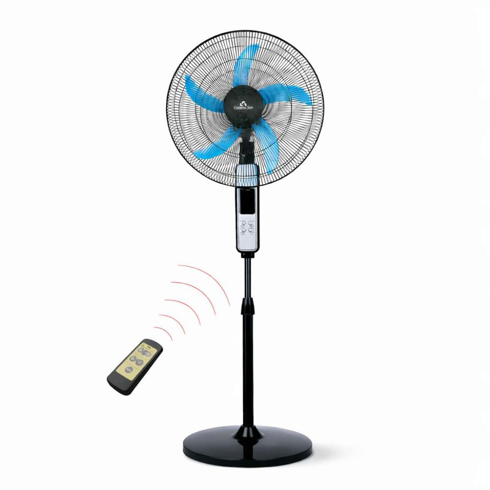 Ventilateur sur pied Global Air – moteur haute performance avec télécommande