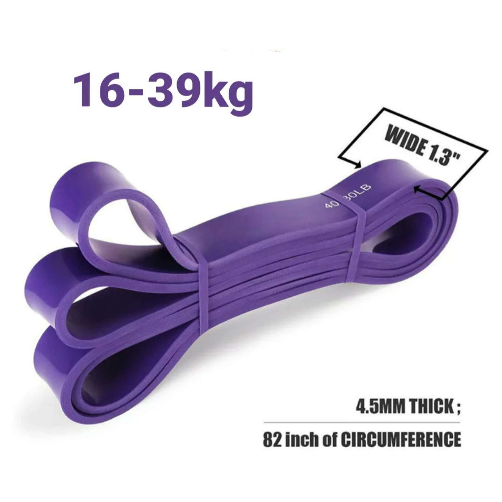 Bande de résistance 16 - 39kg (35-85 Lbs)