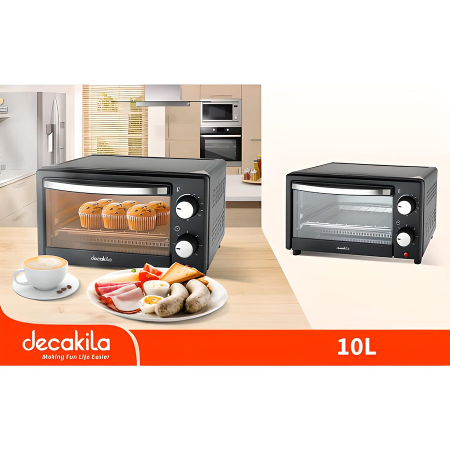 Four Decakila grille 10 litres 4 pièces KEEV007B