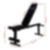 Banc de musculation ajustable
