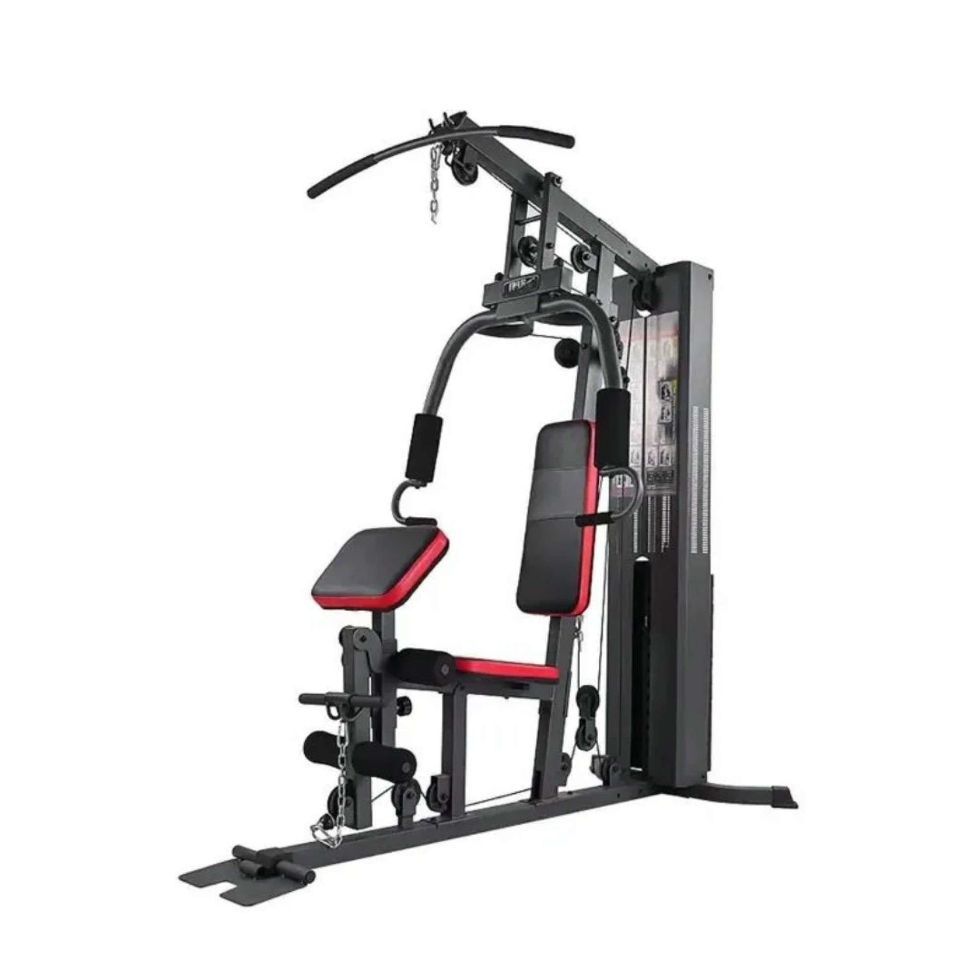 Station de musculation complète avec contrepoids 