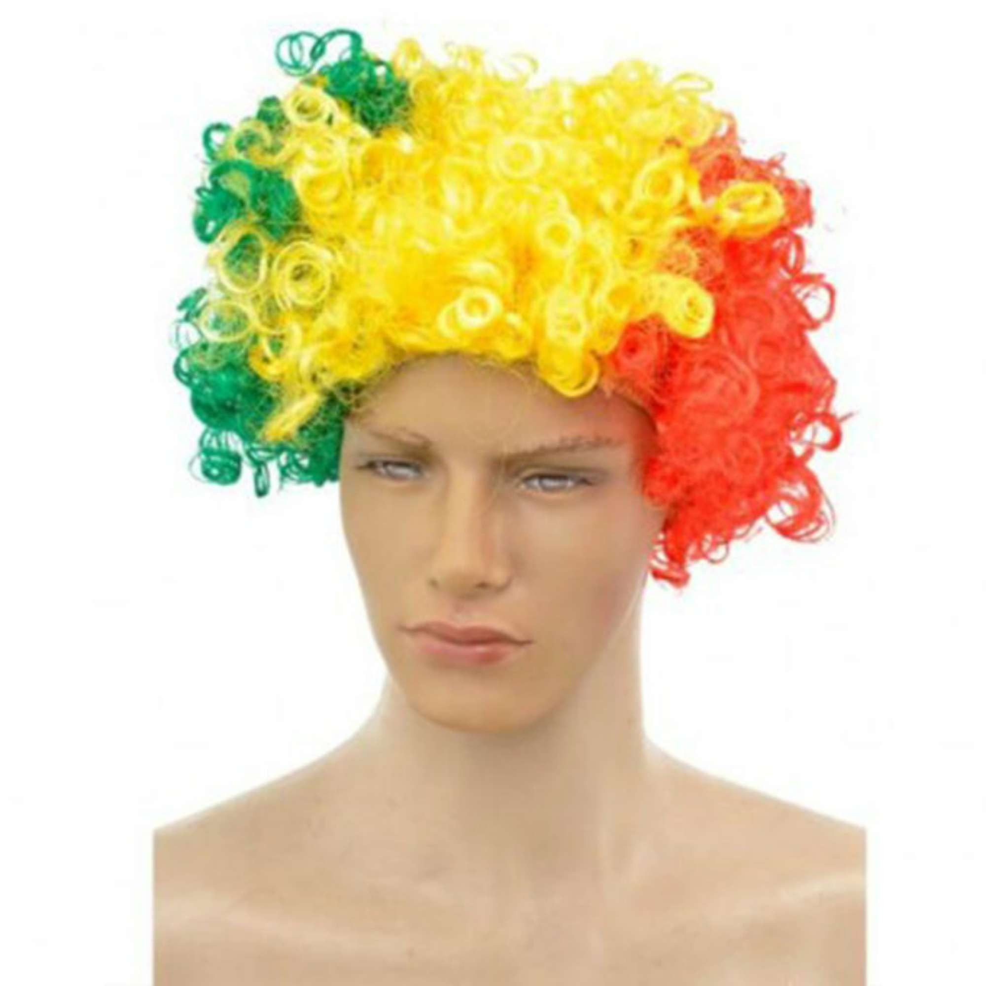 Perruque de supporter des lions du Sénégal