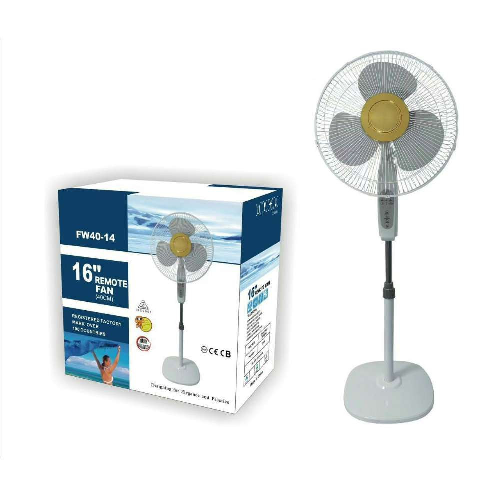 VENTILATEUR EVERNAL  FW40-14 SUR PIEDS AVEC COMMANDE 16 POUCES
