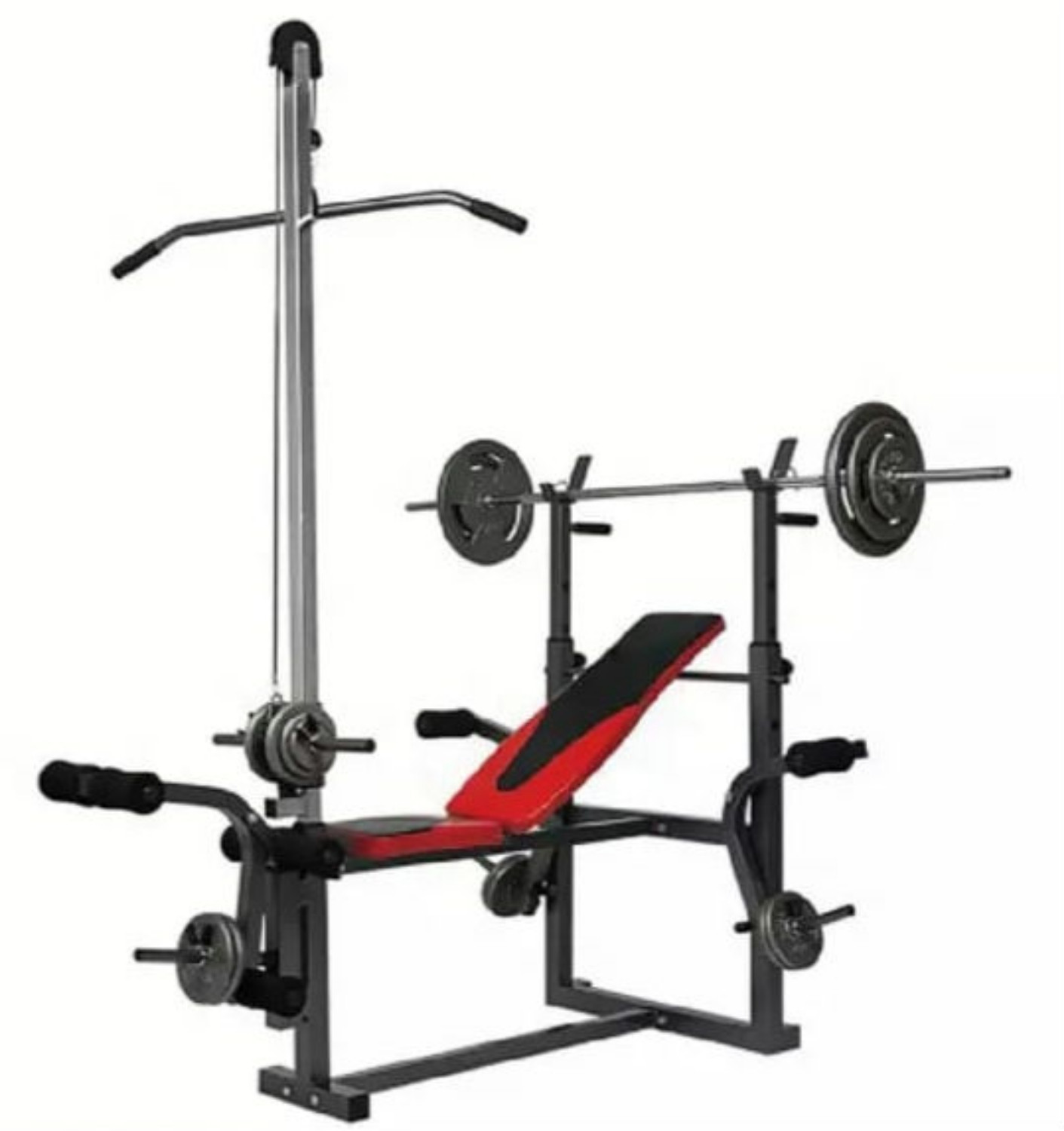 Banc de musculation multifonction avec poulie - Réf. 159