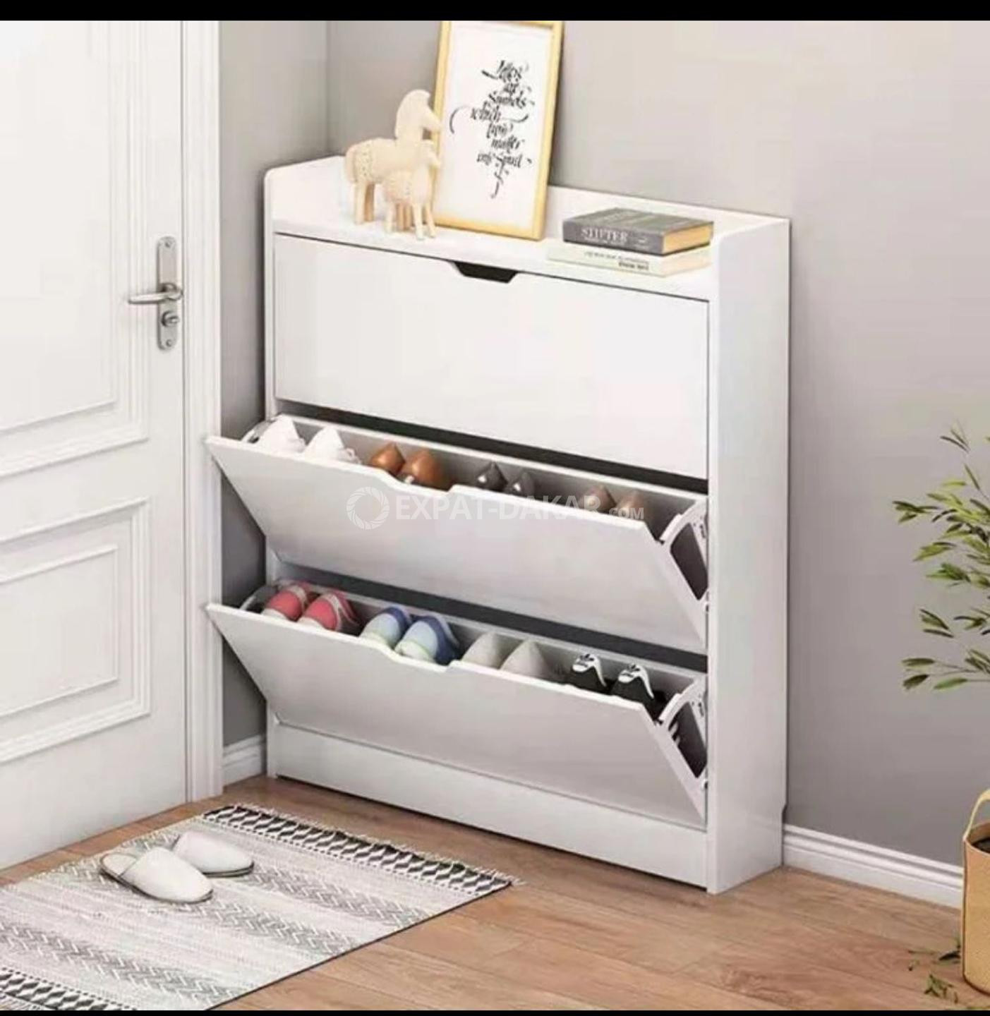 Etagères de rangement de chaussures 4 niveaux