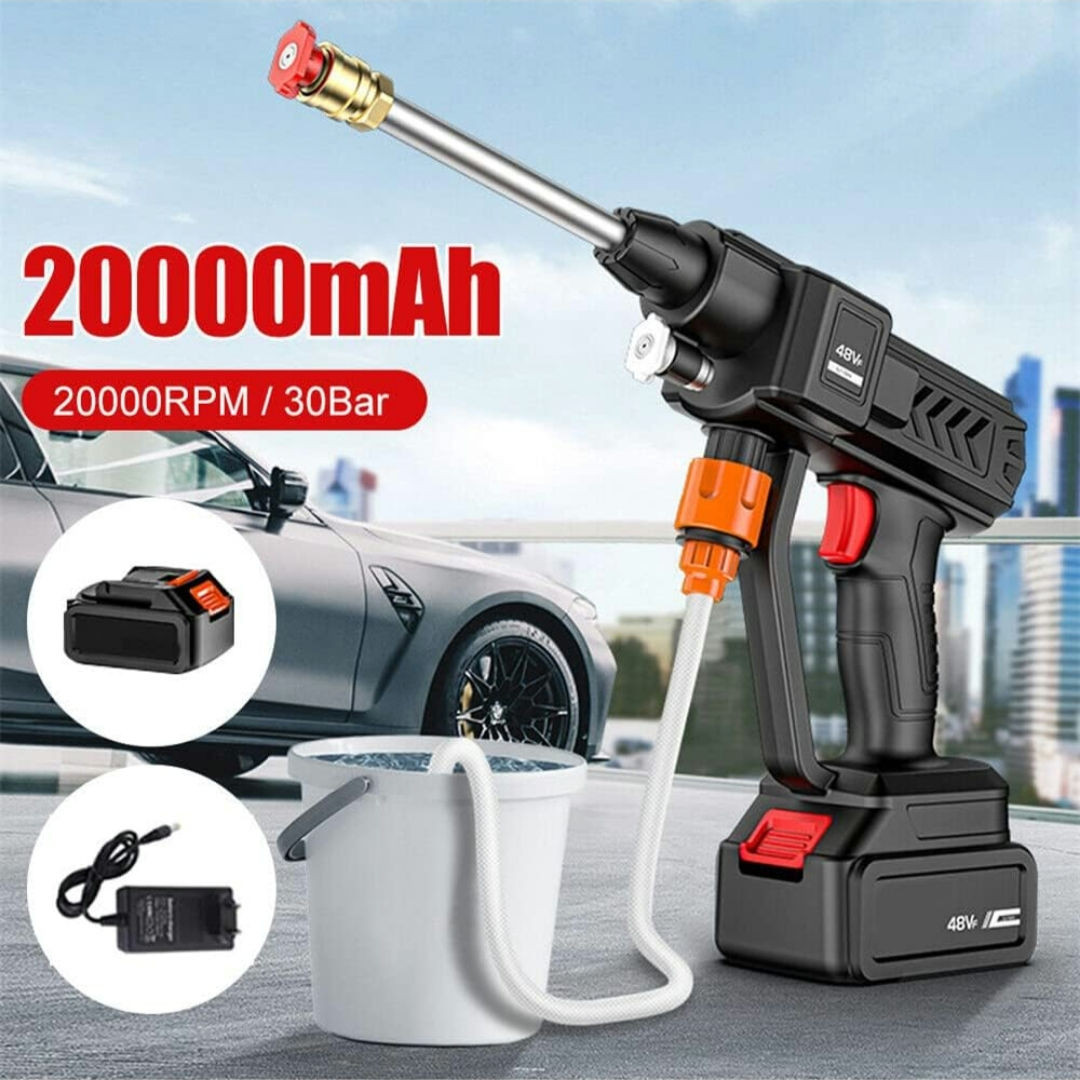 Pistolet de lavage de voiture haute pression sans fil , générateur de mousse
