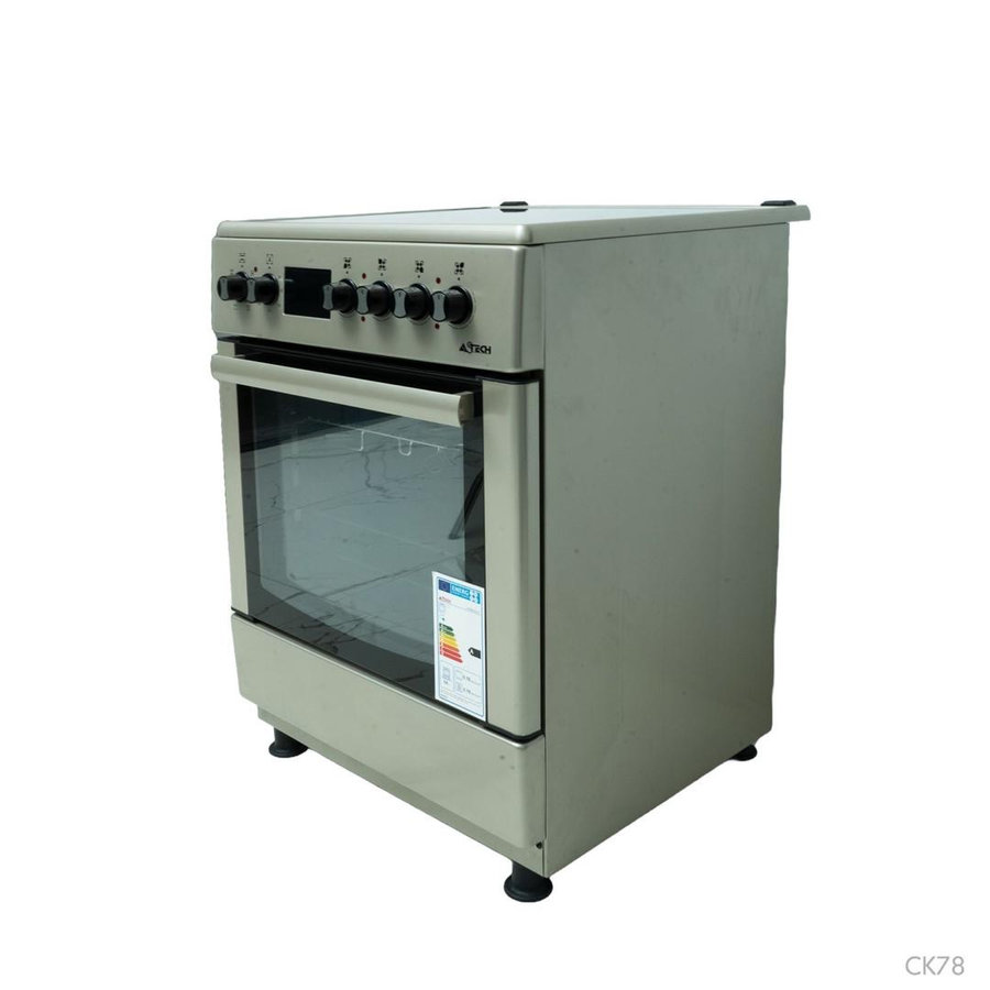 Cuisinière électrique Astech 60x60 4 feux four électrique CK78PLFOEL