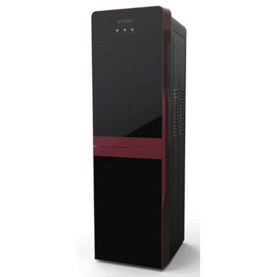 Fontaine à eau Astech avec frigo noir rouge FNT39VER