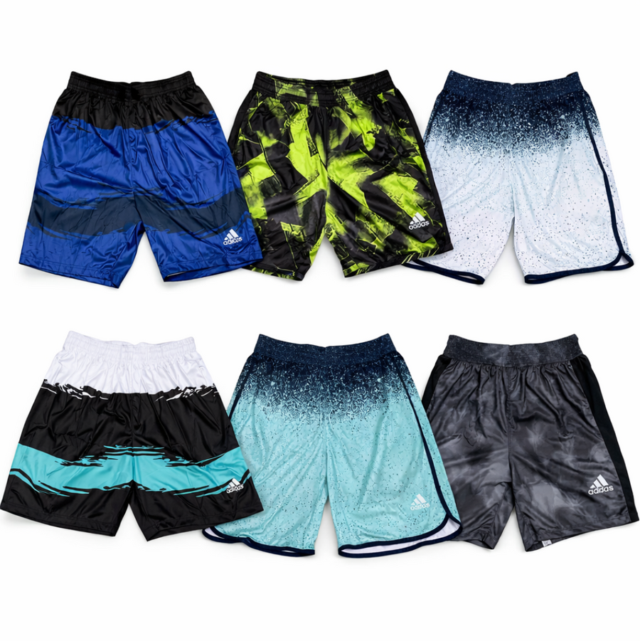 Short de sport homme respirant, séchage rapide