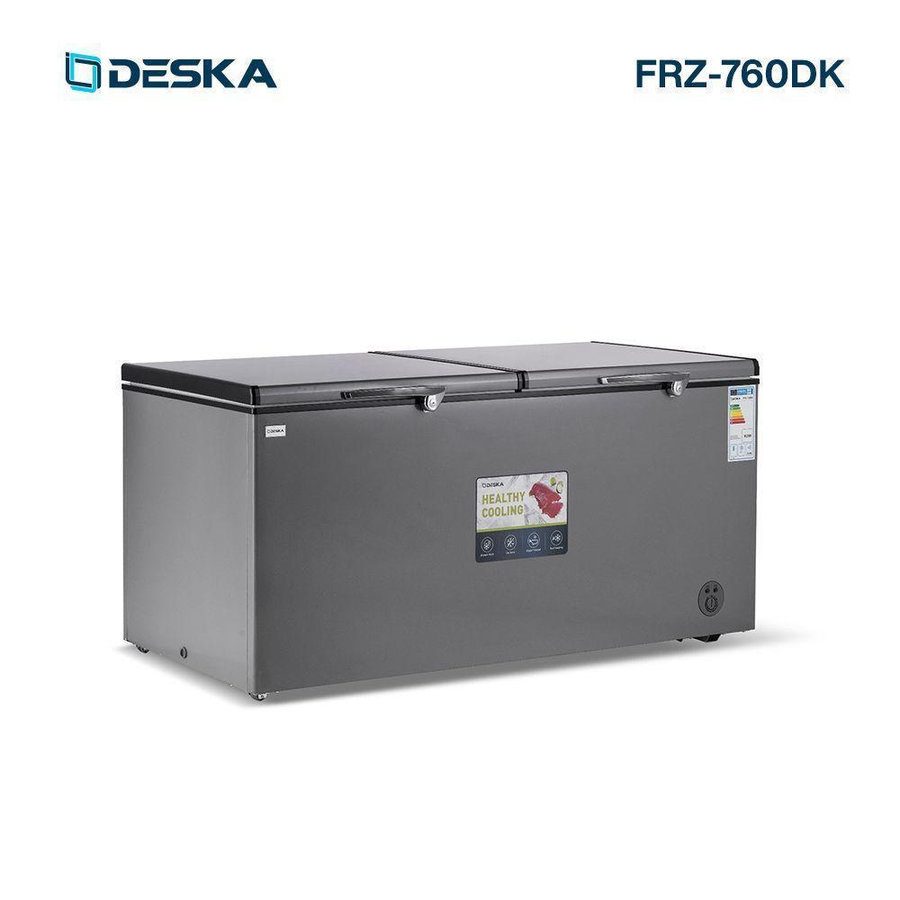 Congélateur horizontal Deska 800 litres gris FRZ-760DK