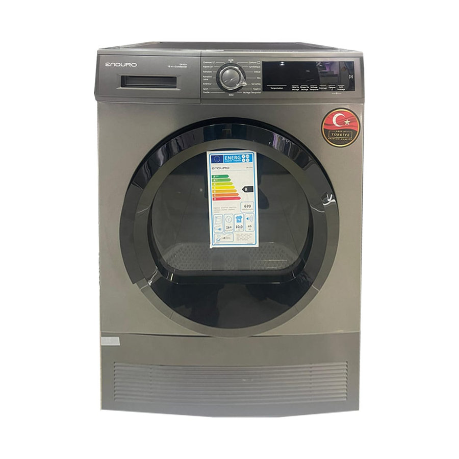 Sèche-linge Enduro 10 kg gris DR10SV