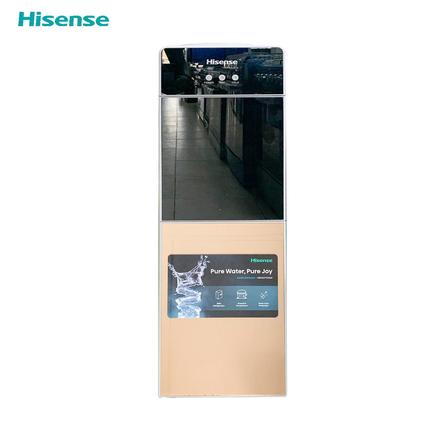 Fontaine à eau Hisense noir H85WDTP2S1DR avec frigo