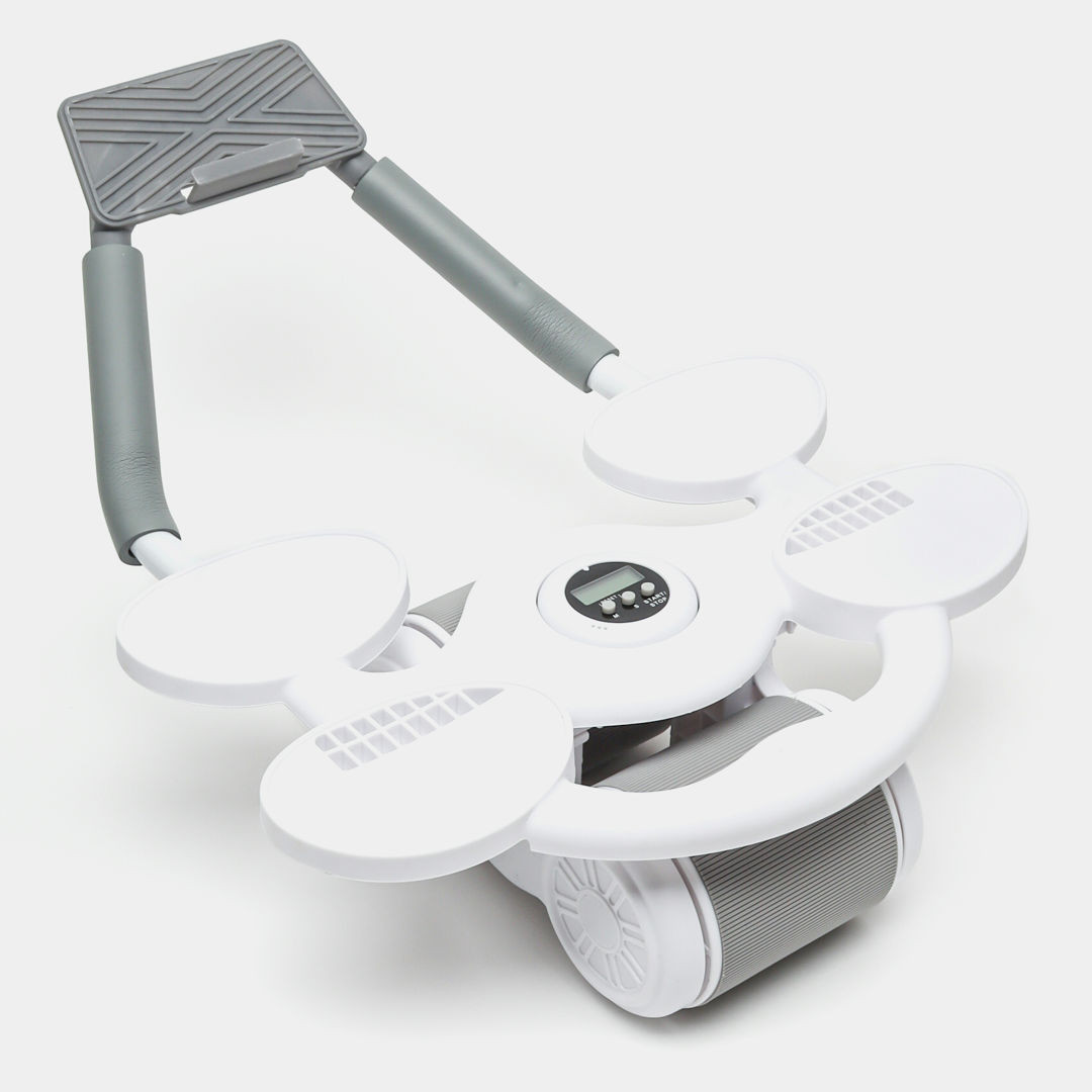 Roue abdominale avec double support de coude à rebond automatique - Réf. 182