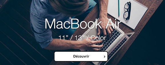 A man is working on Macbook air 