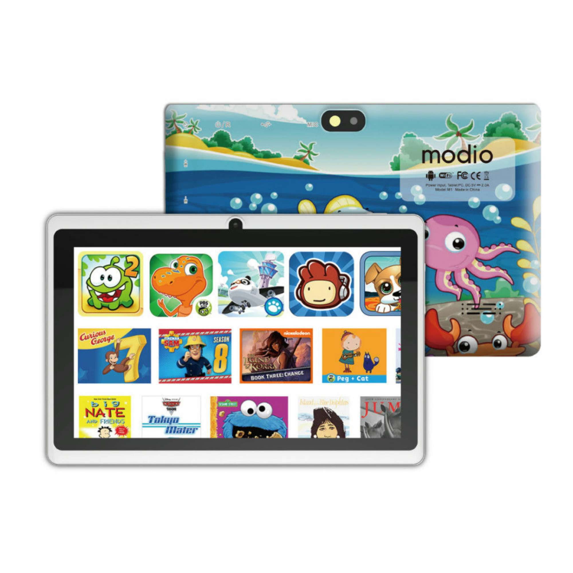 TABLETTE ENFANT MODIO M1 WIFI 1GB RAM / 16GB MEMOIRE 7 POUCES