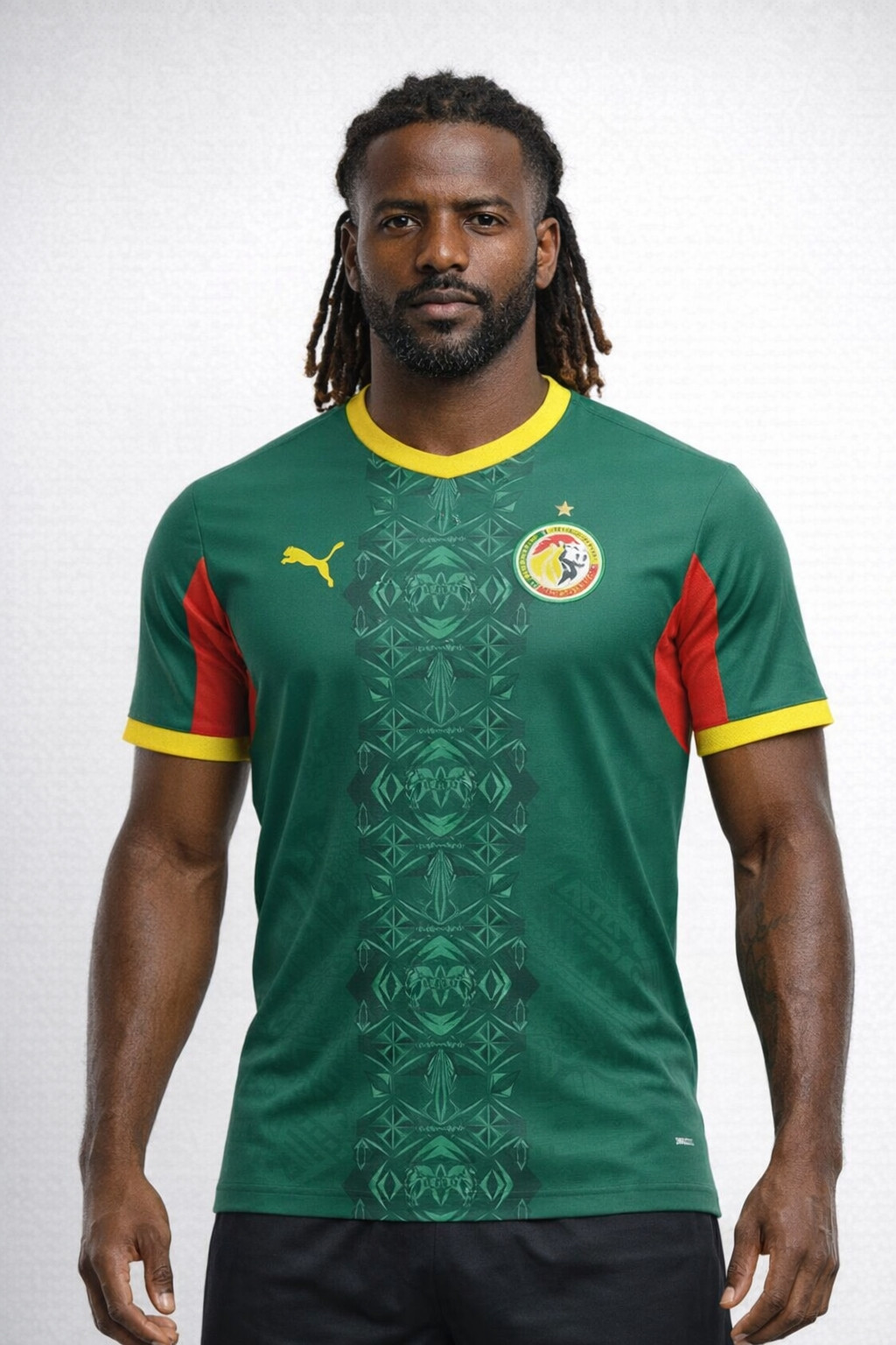 Maillot de l'équipe nationale du Sénégal Mondial 2026 - Réf. 003