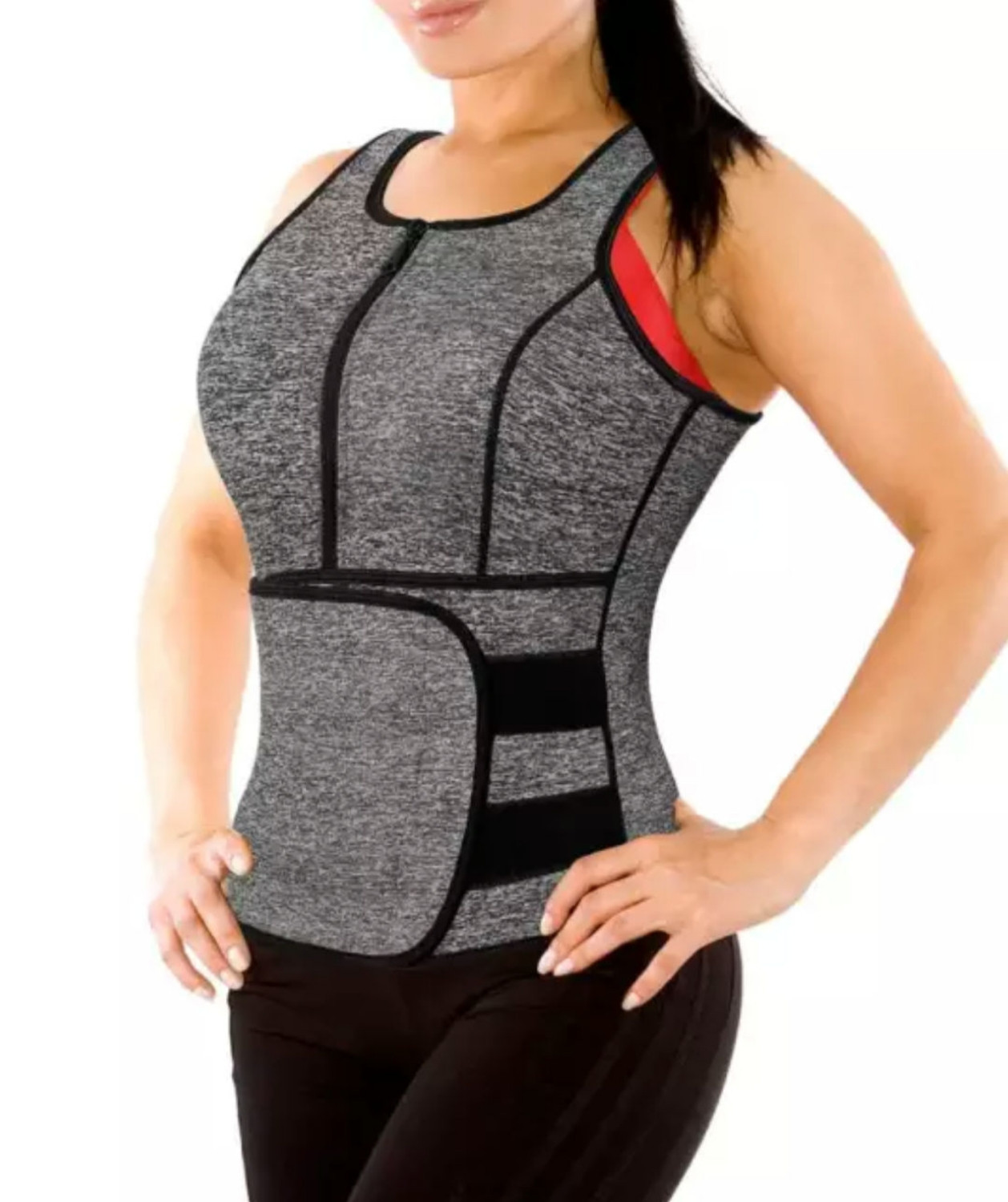 Combinaison de gaine sculptante en néoprène pour femme / effet sauna - sudation