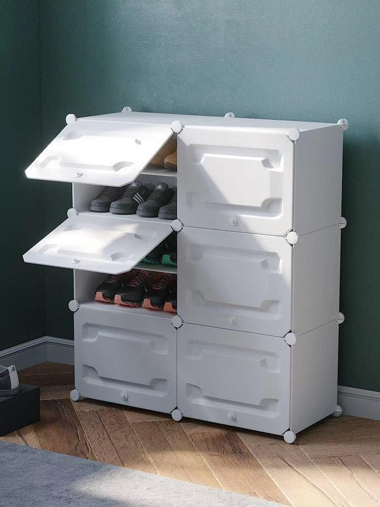 Pack Armoire + étagère à chaussure - plastique 3D