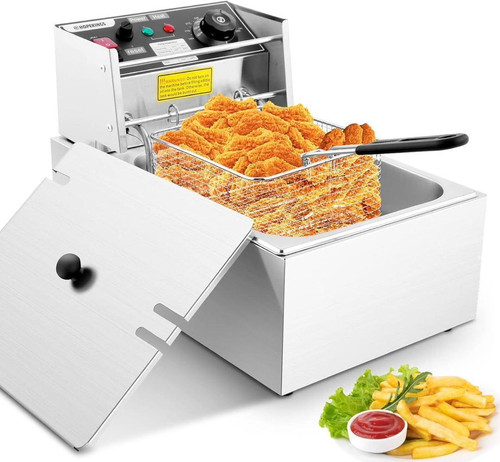 Friteuse Électrique Moderne En Acier Inoxydable 20 Litres 25 Litres 40