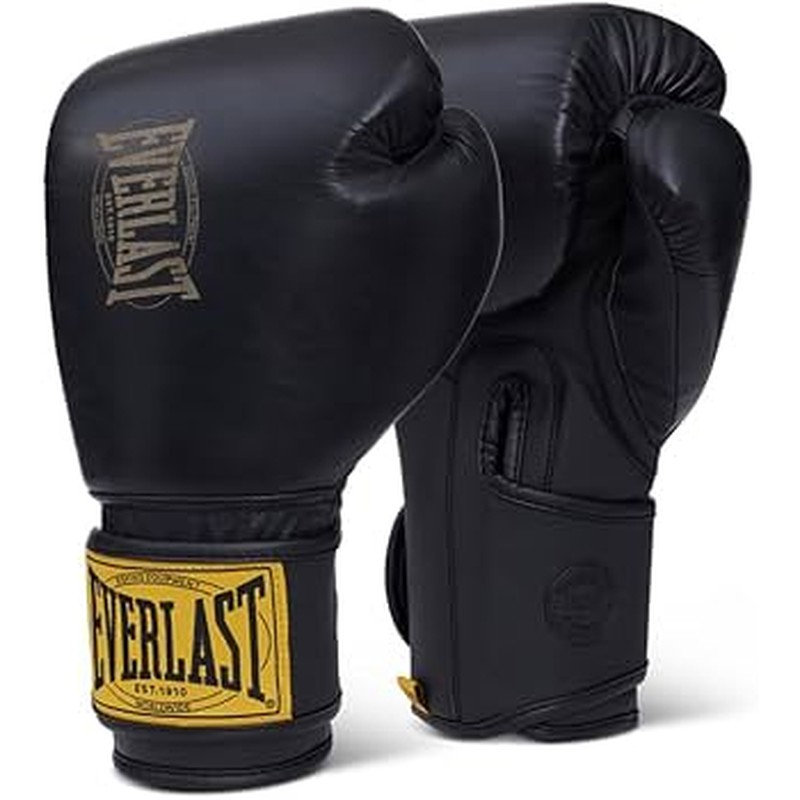 Gants de boxe Everlast 1910 noir et or