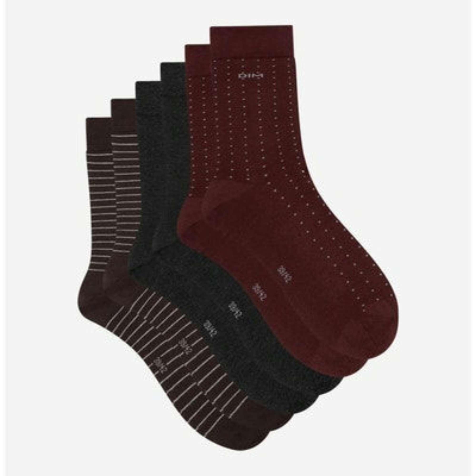 Pack de 3 paires de Chaussettes longues Multicolores SX-40