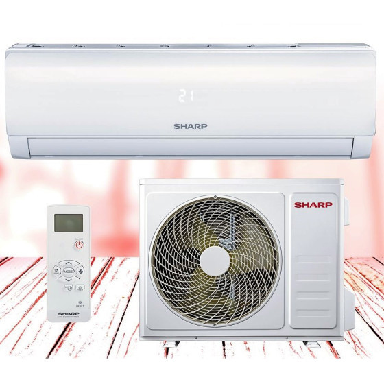 SPLIT SHARP 9000BTU 1.25CV 410 CHAUD ET FROID