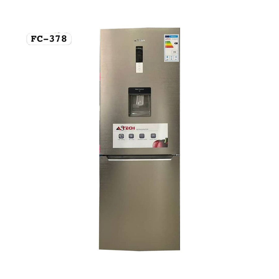 Réfrigérateur combiné Astech 322 litres No Frost fontaine FC-378INO-OG
