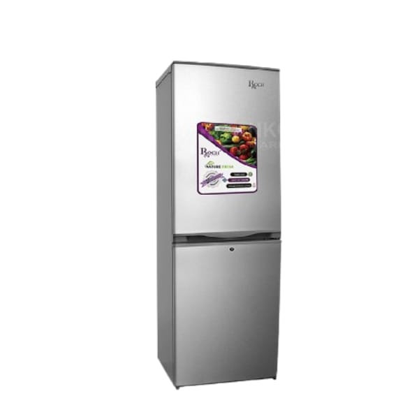 Réfrigérateur combiné Roch 3 tiroirs 295 litres gris RFR295DBL