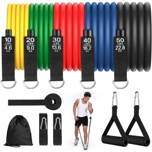 Kit de bandes de résistance – entraînement complet à domicile