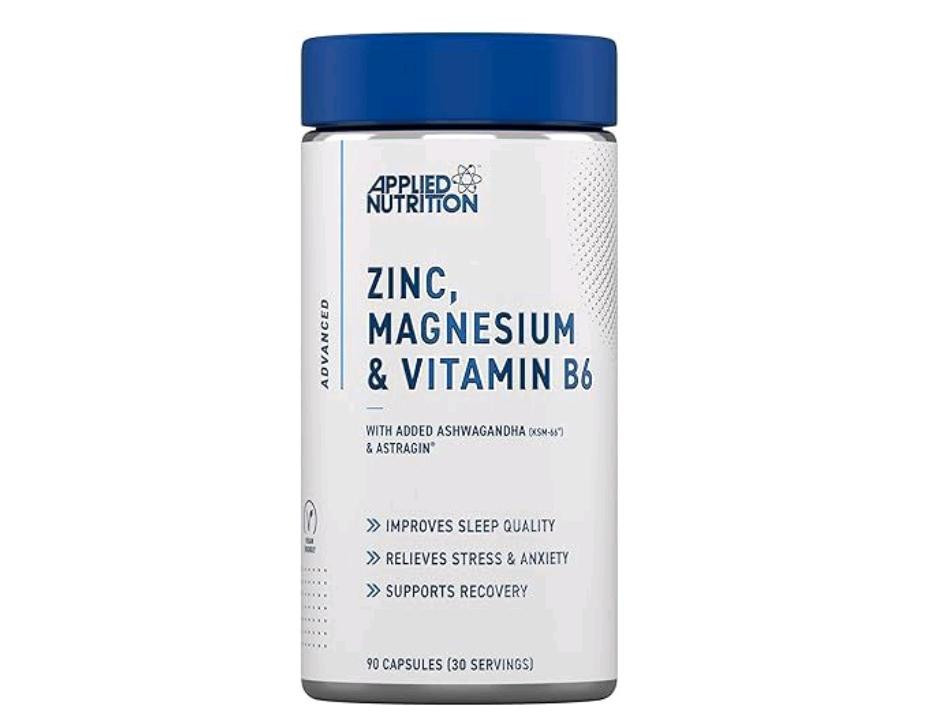 Zinc, Magnesium & Vitamin B6 – avec Ashwagandha et AstraGin - Applied Nutrition 