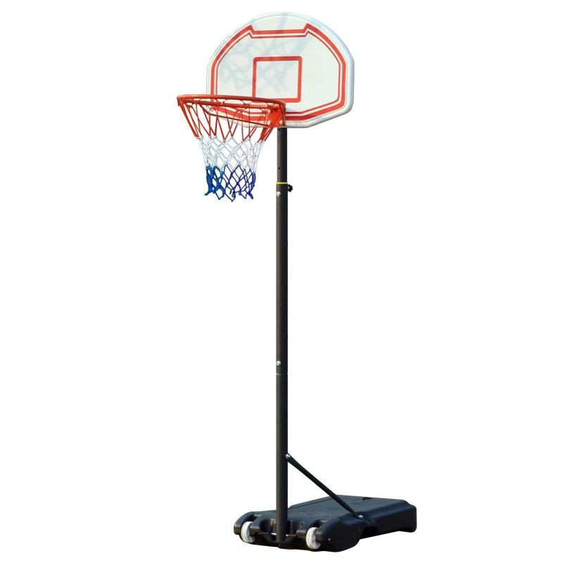 Panier Basket Pied avec Roues Hauteur Reglable 190CM à 210CM

