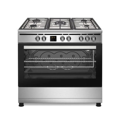 Cuisinière professionnelle Enduro 90x60 à gaz avec affichage numérique RGC90X60X