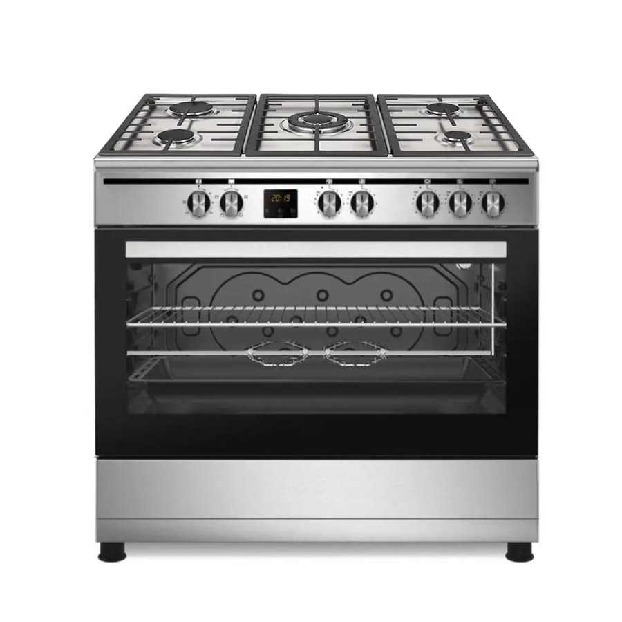 Cuisinière professionnelle Enduro 90x60 à gaz avec affichage numérique RGC90X60X