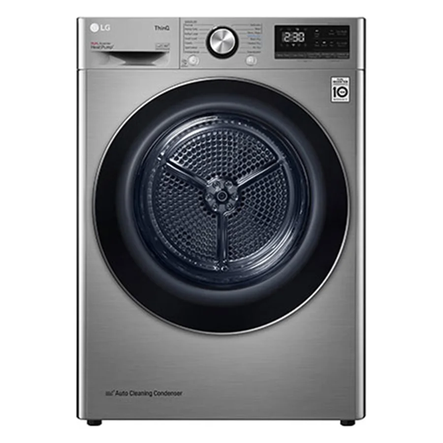 Sèche-linge LG 9 kg pompe à chaleur Dual Inverter gris RH90V9PV8N